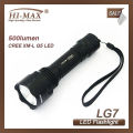 Hi-Max LED CREE XM-L Q5 200m Irradiation distance led torch light manufacturers